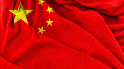 Flaga Chin, która jest wizualnym symbolem tego wielkiego kraju o bogatej historii i potężnej gospodarce