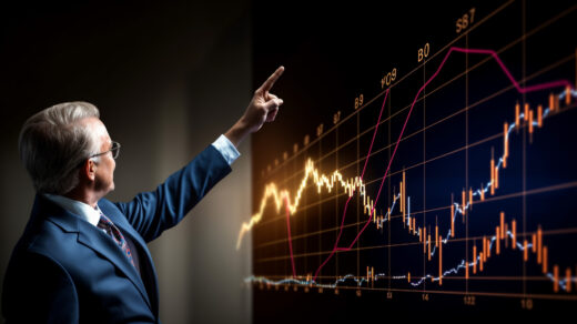 Wykresy i liczne wskaźniki, które symbolizują inwestowanie w indeksy giełdowe